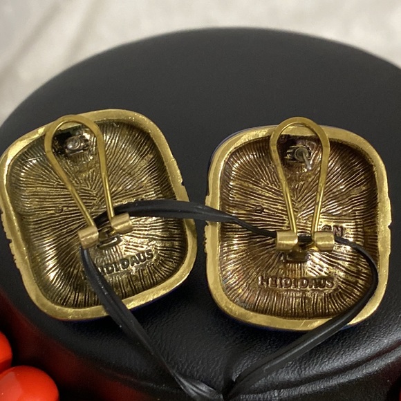 *SOLD*Heidi Daus "Super Chic"  Swarovski Crystal Enamel Bead Necklace & Earrings - Picture 12 of 12